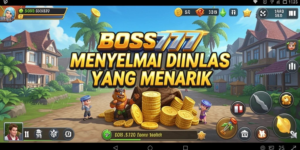 Tampilan menarik dari gameplay BOS777 yang penuh warna dan interaksi.