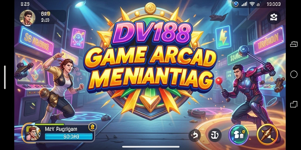 Tampilan gameplay seru dan menantang dari DV188.