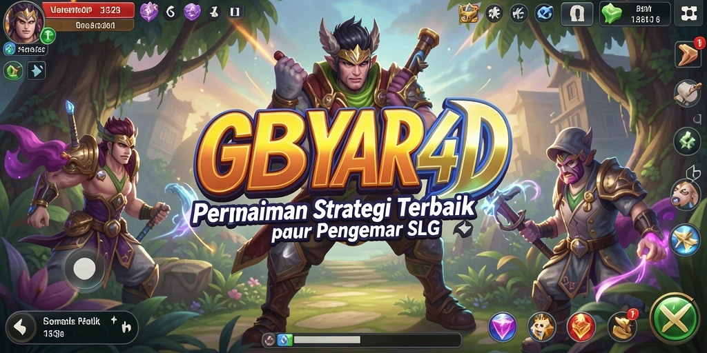 Tampilan gameplay GEBYAR4D dengan grafik yang menawan.