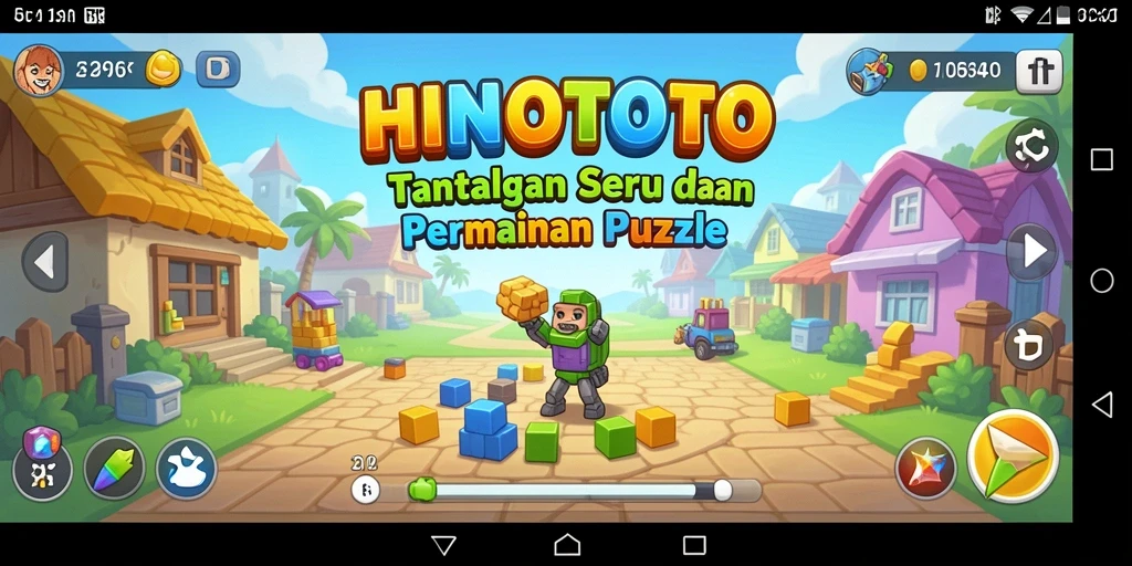 Tampilan gameplay HINOTOTO yang menarik dan menantang.