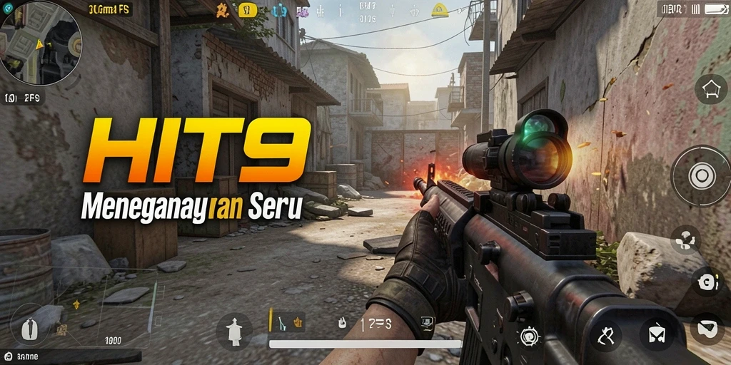 Gameplay menegangkan di <strong>HIT9</strong> dengan aksi pertempuran yang intens.
