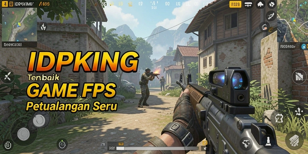 Tampilan gameplay seru dan penuh aksi di IDPKING.