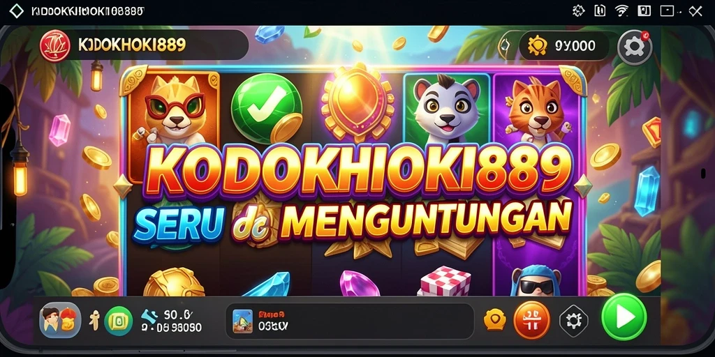 Screenshot KODOKHOKI889 menampilkan tampilan gameplay yang menarik.