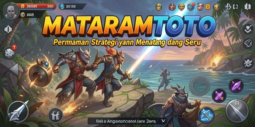 Tampilan menarik dari gameplay MATARAMTOTO saat membangun kerajaan.