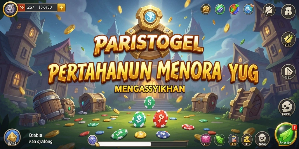 Tampilan gameplay yang seru dan menegangkan dalam Tower Defense.
