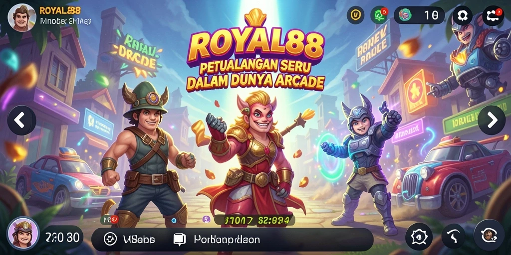 Tampilan gameplay ROYAL88 yang menantang dan mengasyikkan.