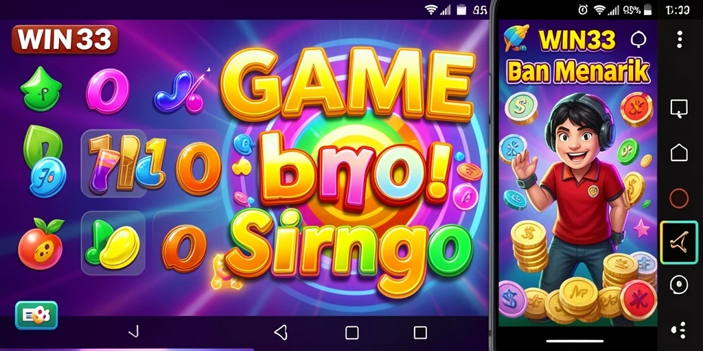 Tampilan gameplay Bingo yang seru dan interaktif di WIN33.